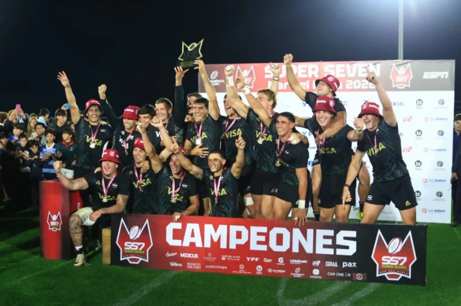 CAMPEONES. El seleccionado argentino.