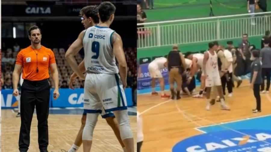 VIOLENCIA. Se registr&oacute; en la Liga de Brasil.