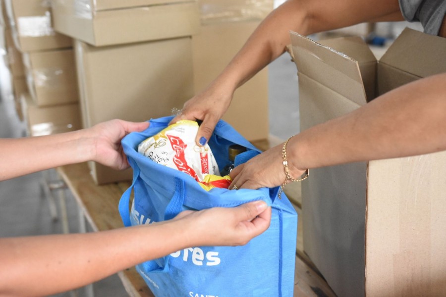 La Municipalidad de Rafaela lleva a cabo una nueva entrega de refuerzo alimentario.
