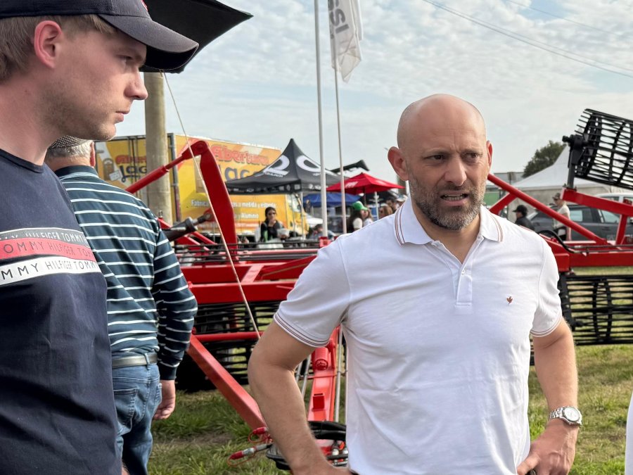 GUSTAVO PUCCINI. &ldquo;Tenemos 48 mesas productivas en el Ministerio, dialogamos con los protagonistas de cada &aacute;rea, y fruto de ese di&aacute;logo salen cosas positivas", destac&oacute; el ministro.