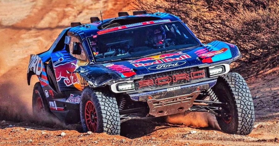 Nani Roma es el nuevo l&iacute;der en la general de coches con la Ford Raptor.