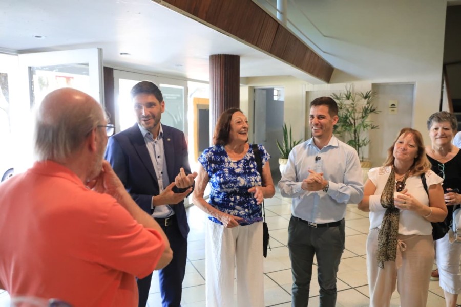 El aporte se dio a conocer durante la visita de Pullaro a la ciudad.