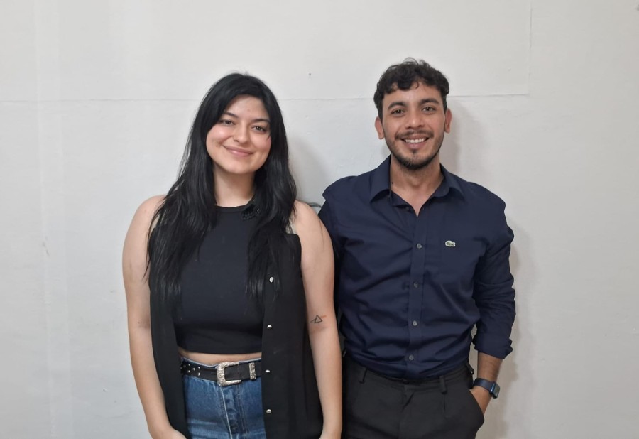 Denisse y Juan Manuel Sosa, organizadores de Tardeo.