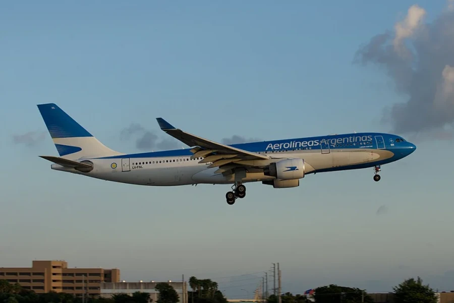 Aerol&iacute;neas Argentinas otra vez apoyando la participaci&oacute;n de Argentina en el Mundial.