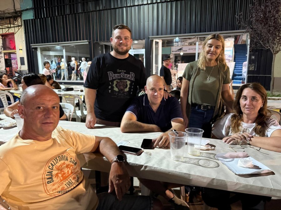 Un instante del reciente encuentro festivo.