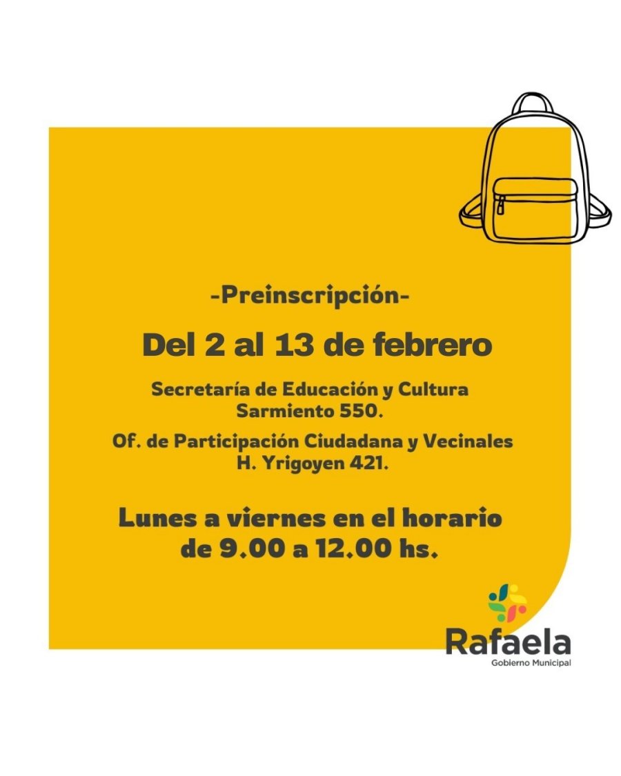 INICIATIVA. La misma est&aacute; destinada a los alumnos de los niveles inicial, primario y secundario.