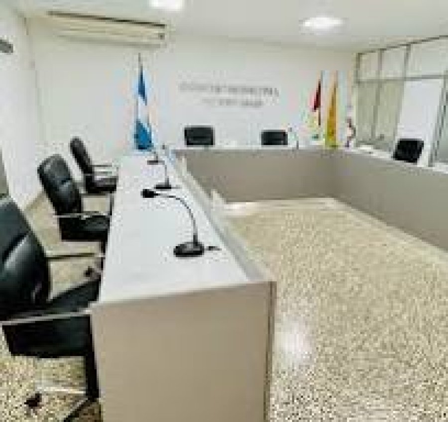 El recinto de sesiones del Cuerpo Legislativo sunchalense.