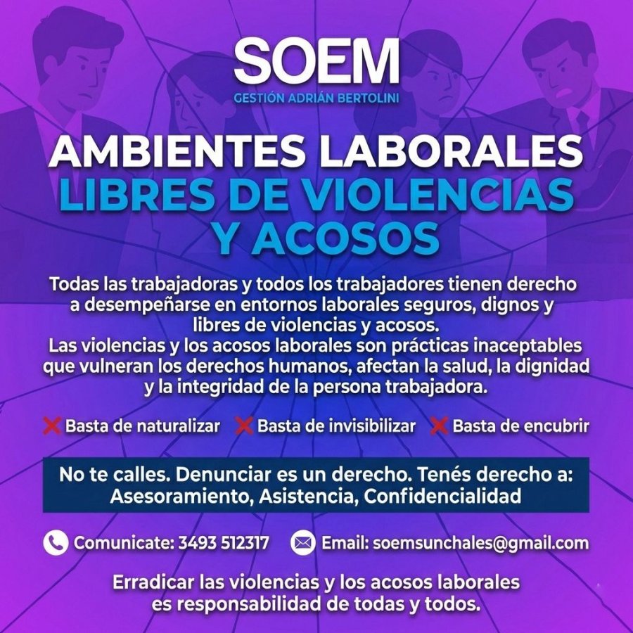 Difusi&oacute;n realizada desde el gremio.