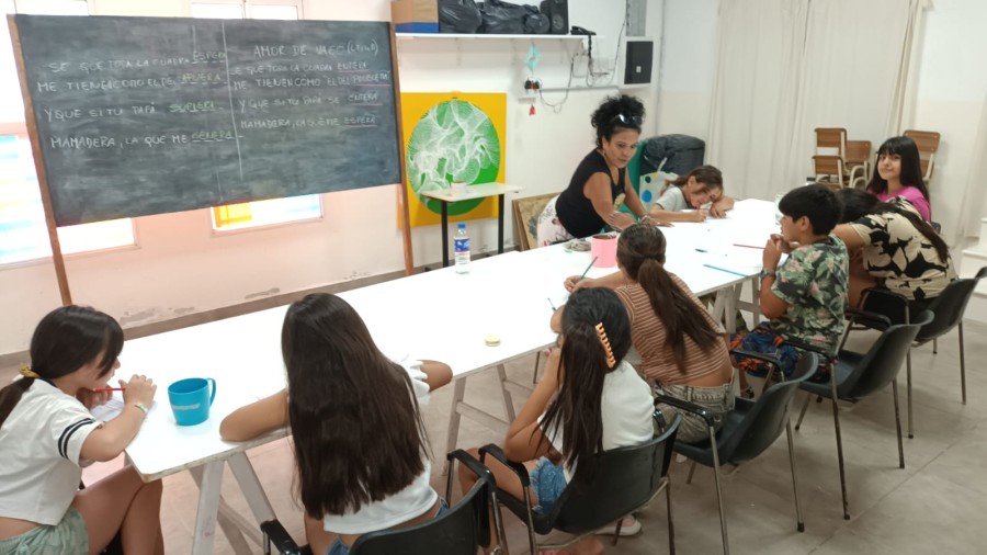 Actividades de verano en el jard&iacute;n.