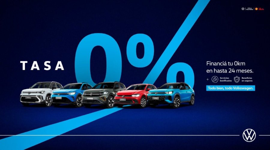 PROPUESTA. Toda la gama VW es alcanzada por esta Tasa 0% y una serie de beneficios exclusivos.