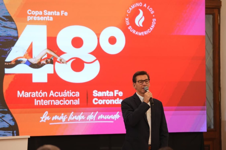 Daniel Di Lena, vicepresidente ejecutivo de la Loter&iacute;a de Santa Fe. (FOTO SCS)