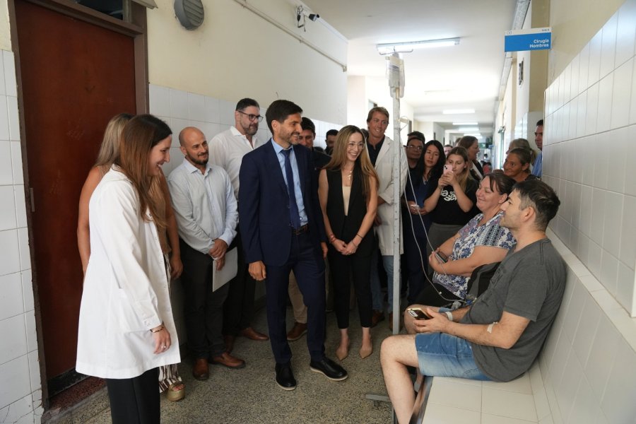 RECORRIDA. &ldquo;Aqu&iacute; a la gente no solo la curan, sino que la cuidan, lo que nos obliga a replicar este noble modelo en el resto de la provincia&rdquo;, aseguraron los funcionarios.