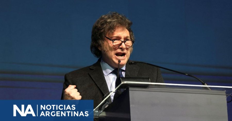 EN BUENOS AIRES. Milei encabez&oacute; el en conmemoraci&oacute;n al D&iacute;a Internacional del Holocausto.