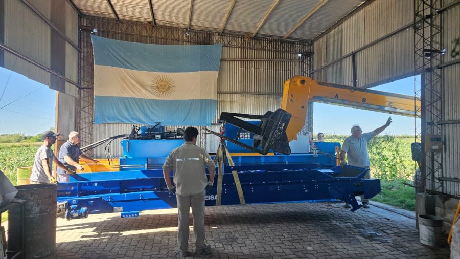 INVERSI&Oacute;N. La nueva maquinaria para reciclado.