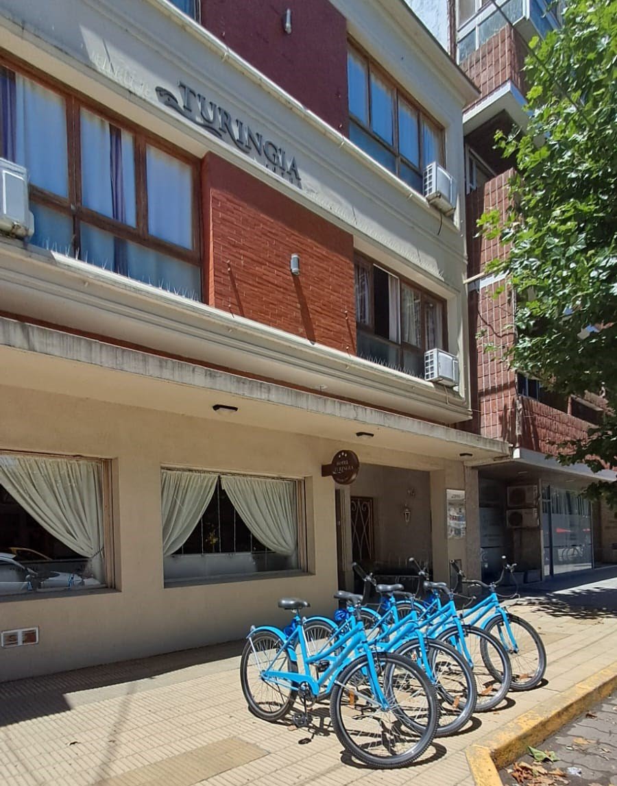 La fachada del Hotel Turingia.