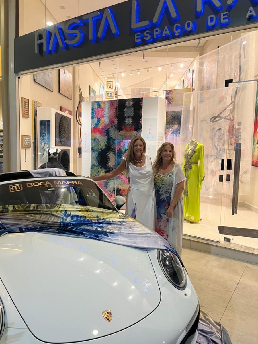 Mar&iacute;a Regina Linares en la inauguraci&oacute;n de este viernes.
