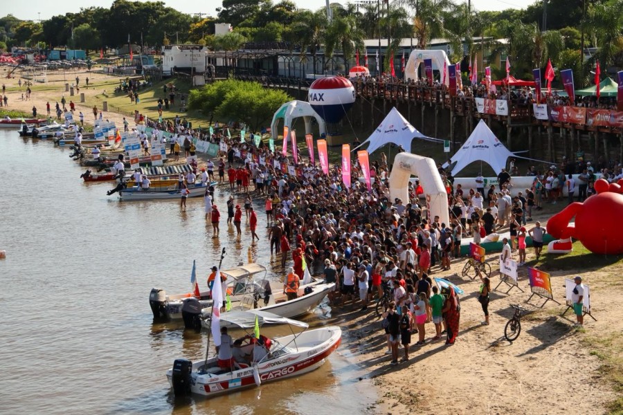 Los momentos previos al comienzo de la competencia. (FOTO SCS)