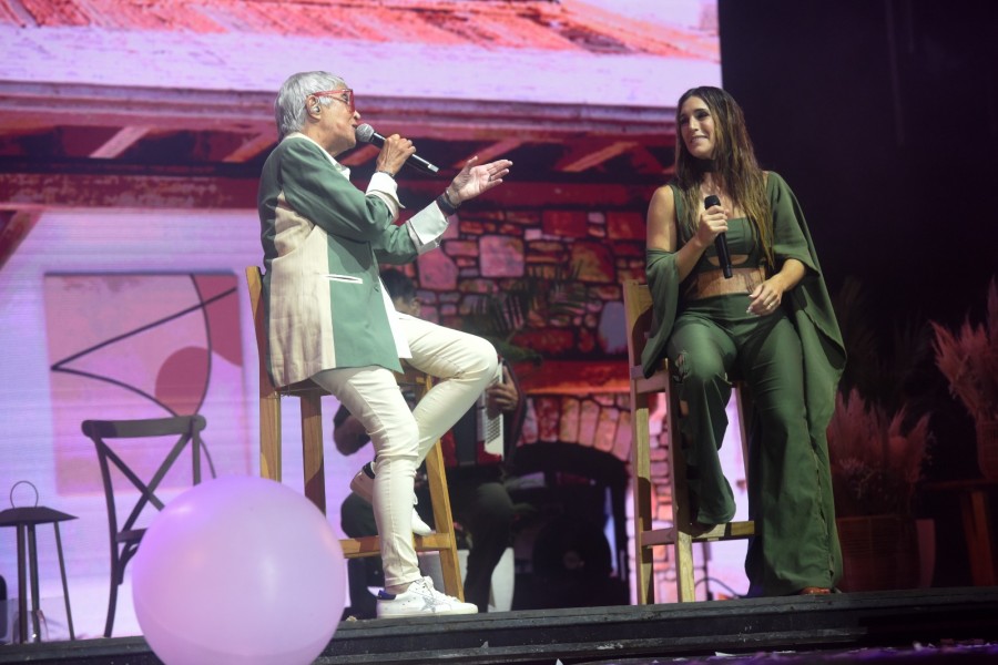 Teresa Parodi junto a Soledad en un di&aacute;logo &iacute;ntimo sobre la relaci&oacute;n de la cantante de Arequito con el Festival de Cosqu&iacute;n. (FC)