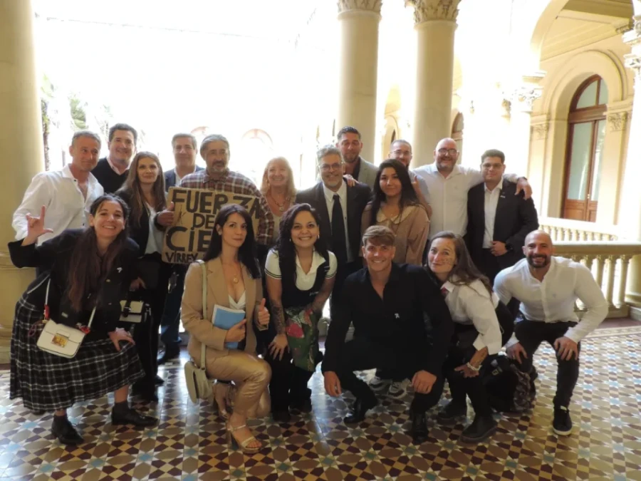 Los influencers se reunieron con Javier Milei en la Casa Rosada.