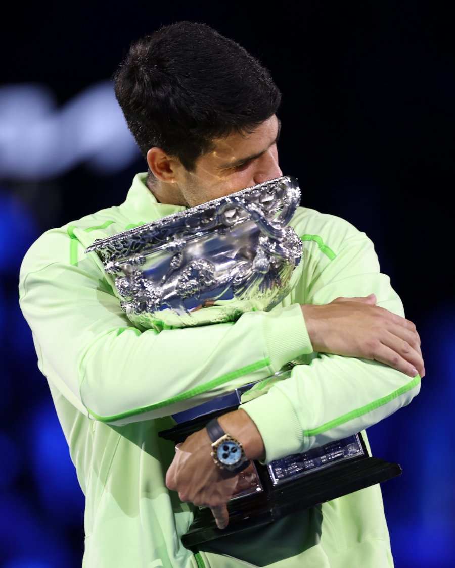GRAN CAMPEON. El espa&ntilde;ol Carlos Alcaraz.