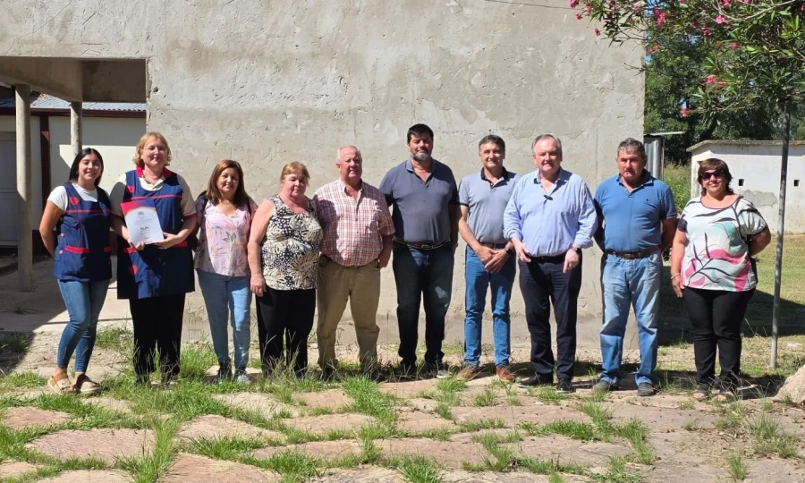 Participantes del aco desarrollado en La Lucila.