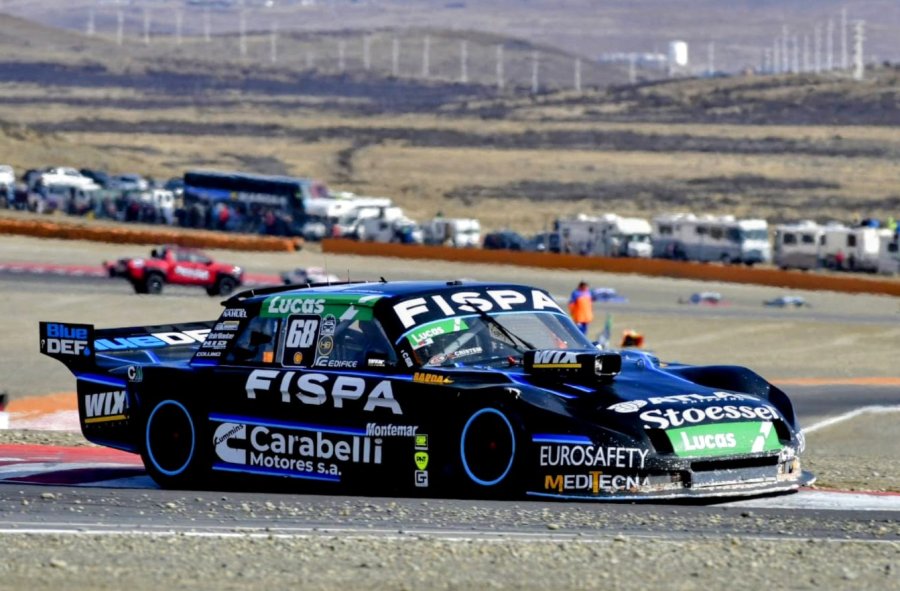 Juli&aacute;n Santero gan&oacute; en la primera visita con un Ford Falcon.