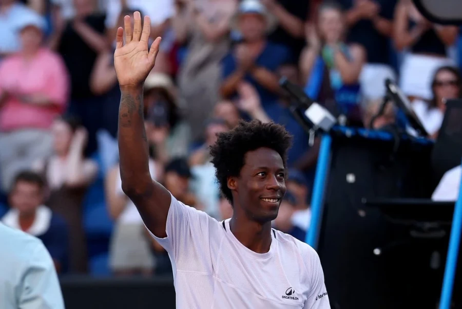 GAEL MONFILS. Baja para el torneo de Buenos Aires.