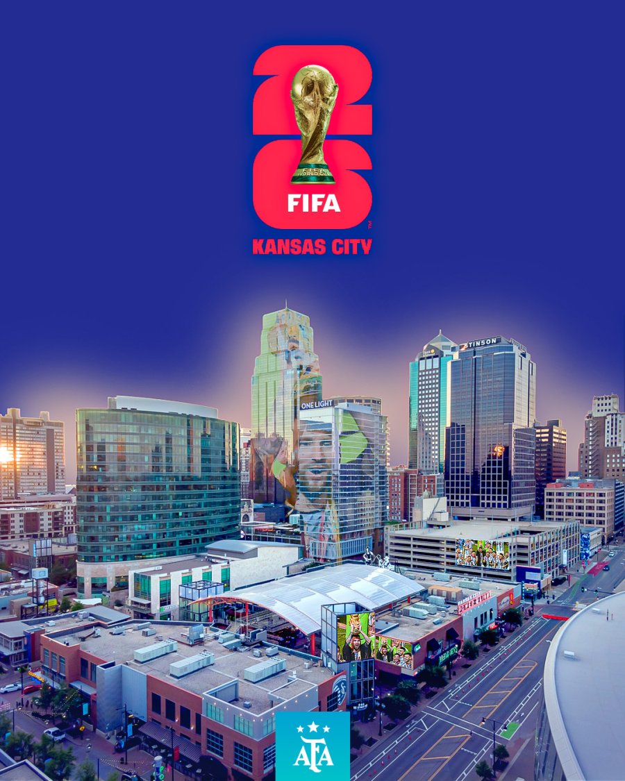 ANUNCIO. La imagen utilizada por la AFA para comunicar la ciudad elegida para el cuartel de la Selecci&oacute;n.