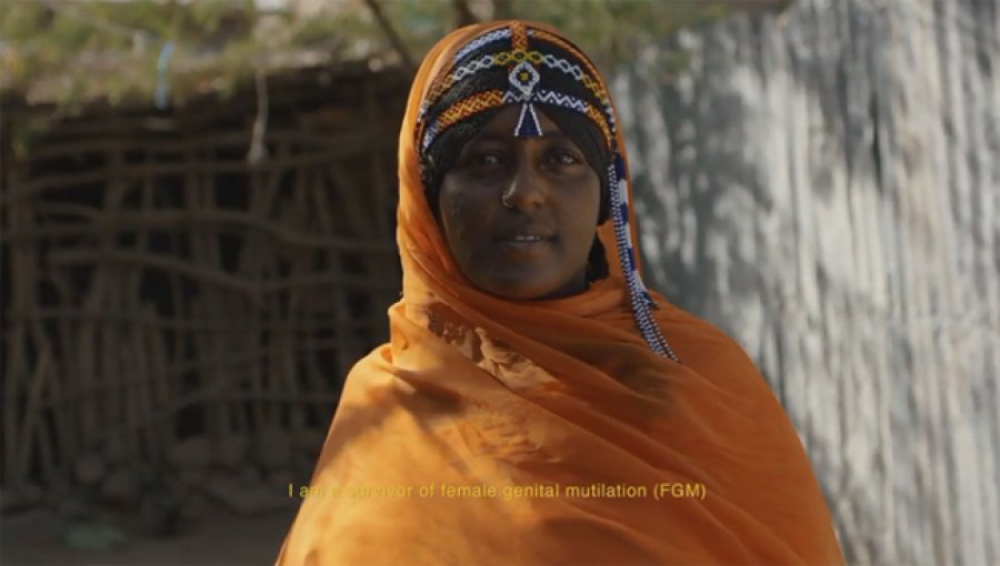 Zahra, una superviviente de la mutilaci&oacute;n genital.