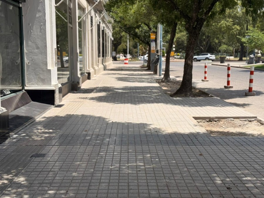 Se avanza con el plan de puesta en valor de las veredas del &aacute;rea central de la ciudad.