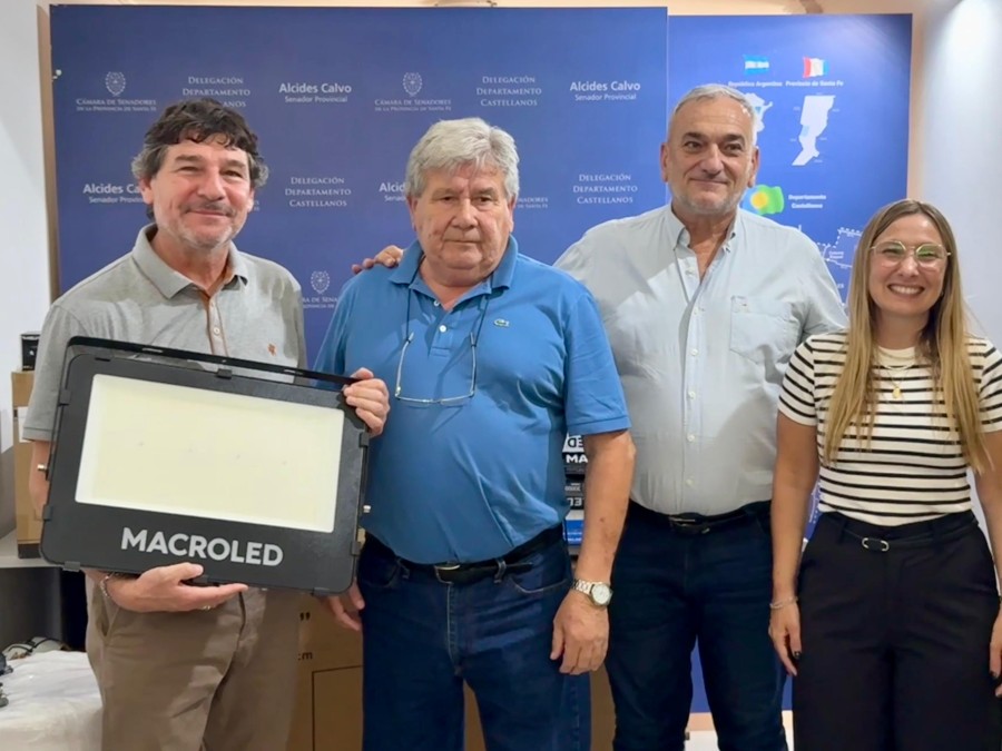 APORTES. La entrega realizada en Estaci&oacute;n Clucellas.