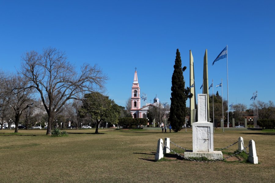 Campo de la Gloria, en la ciudad de San Lorenzo.