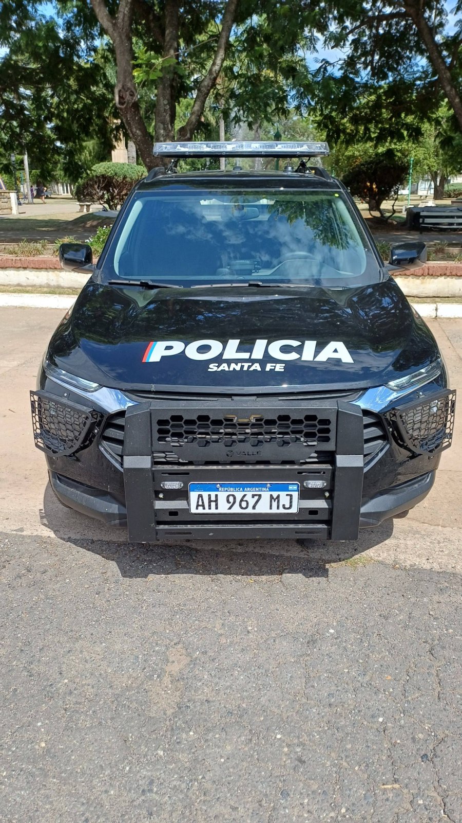 La flamante unidad incorporada a la polici&aacute; de Ang&eacute;lica.