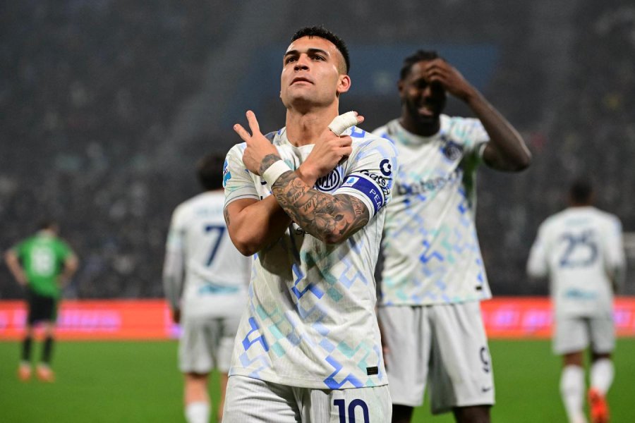 Lautaro Mart&iacute;nez anot&oacute; en la goleada del Inter de Mil&aacute;n.