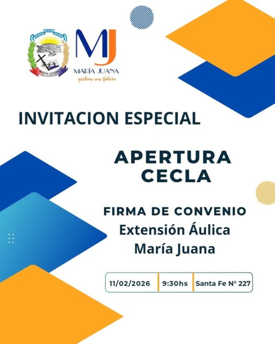 Convocatoria difundida hoy.