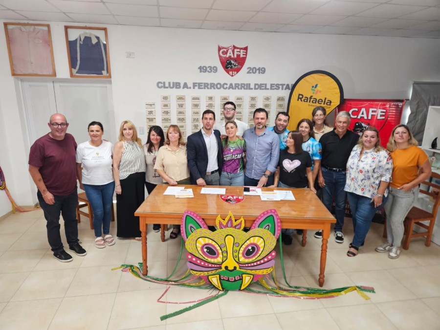 Se presentaron los Carnavales Rafaelinos.