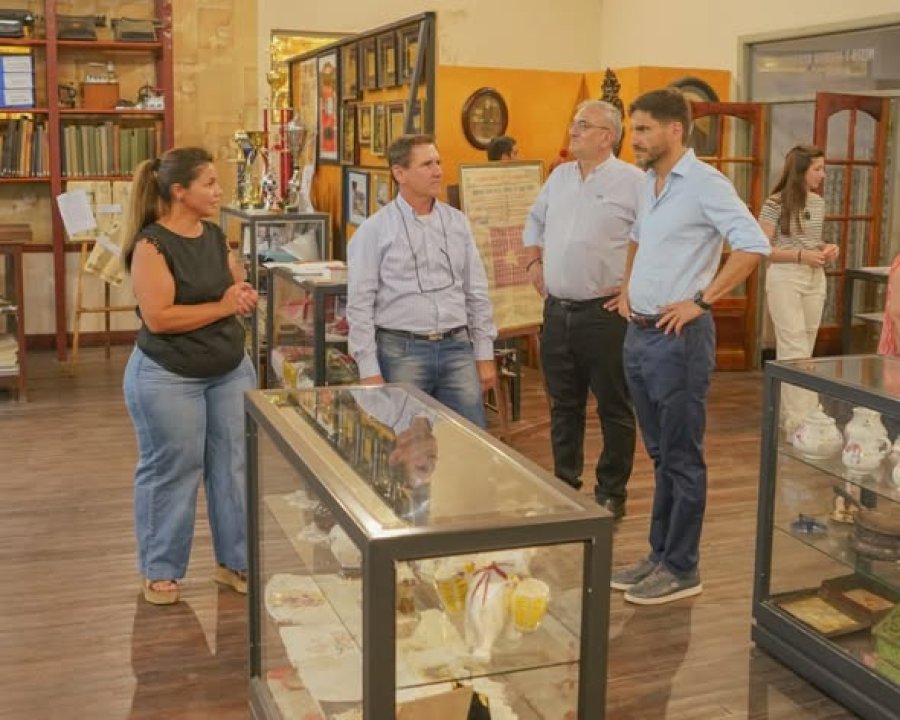 La recorrida por el Museo.