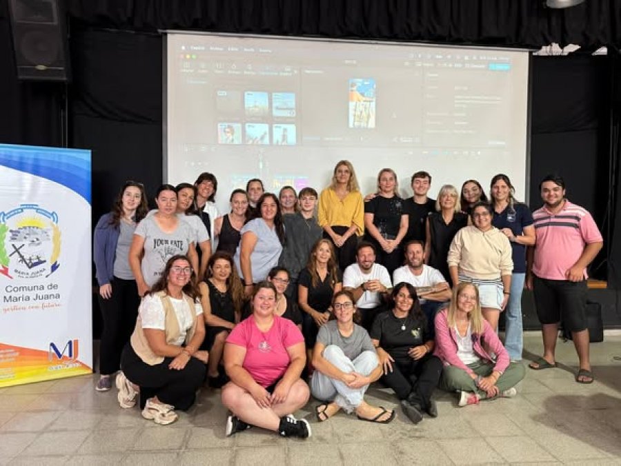 El grupo que particip&oacute; en la realizaci&oacute;n del taller.