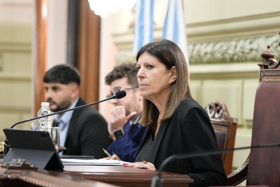 DIPUTADOS. La socialista Clara García fue reelecta como presidente.