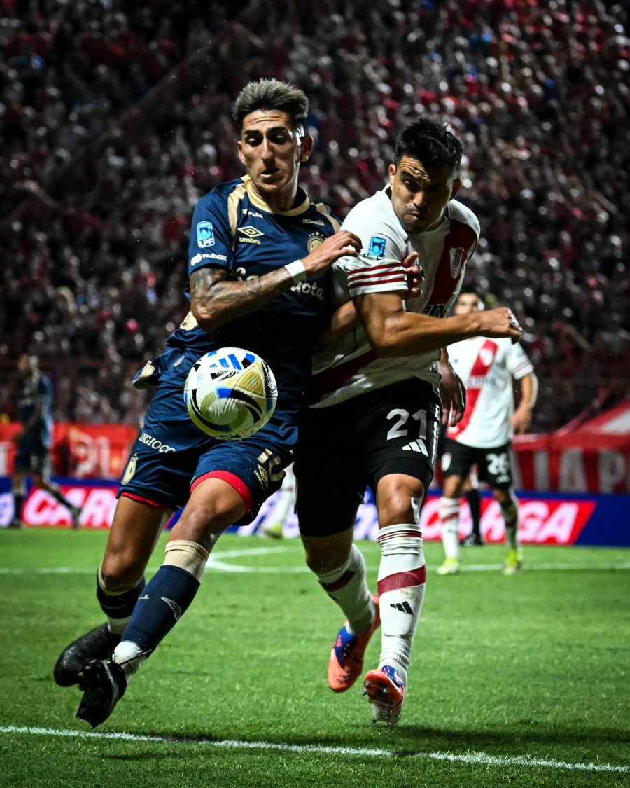 PICO EL BICHO. River no pudo en La Paternal.