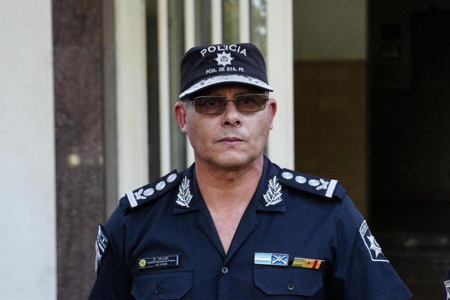 El director General de Polic&iacute;a, Danilo Vill&aacute;n, tiene 54 a&ntilde;os y naci&oacute; en Intiyaco, departamento Vera.