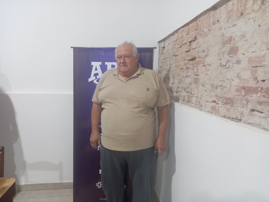 REGRESO. Ferrario resalt&oacute; su alegr&iacute;a por la vuelta en la Rafaelina.