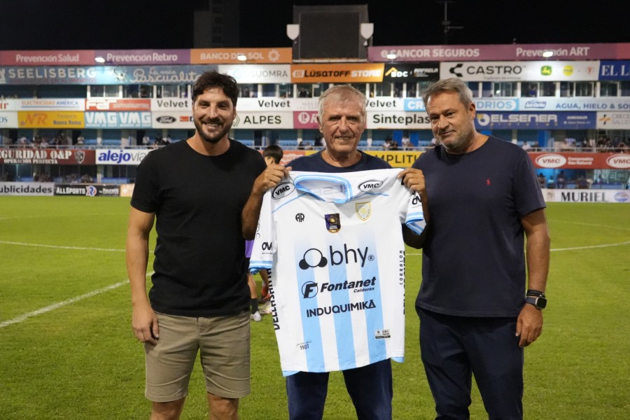 Gabriel Sara, Cacho Pirola y Dami&aacute;n Sudano.