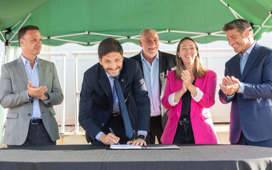 Pullaro inaugur&oacute; este viernes el nuevo edificio de la Escuela Secundaria N&ordm; 238 &ldquo;Dr. Ricardo Torres Blanco&rdquo;.