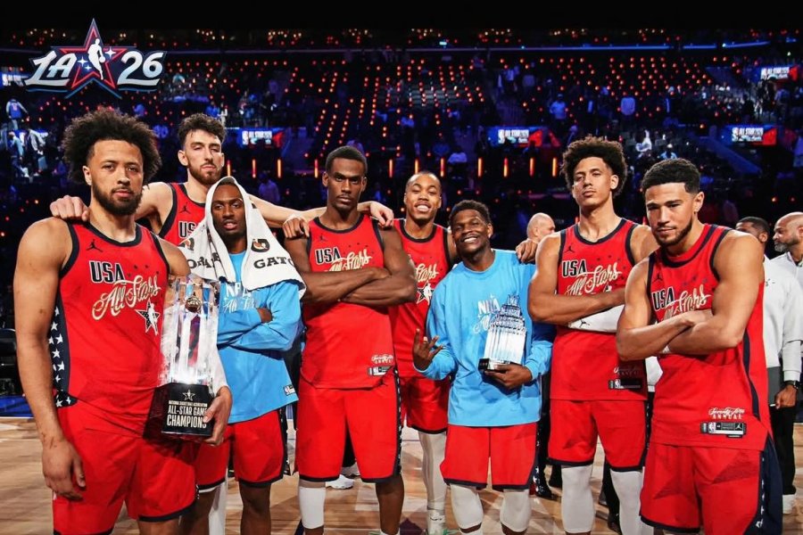 VENCEDORES. El equipo de USA Stars.