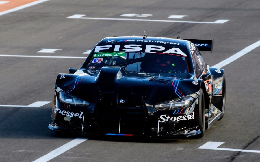 Juli&aacute;n Santero y el BMW fueron ganadores en pista en El Calafate.