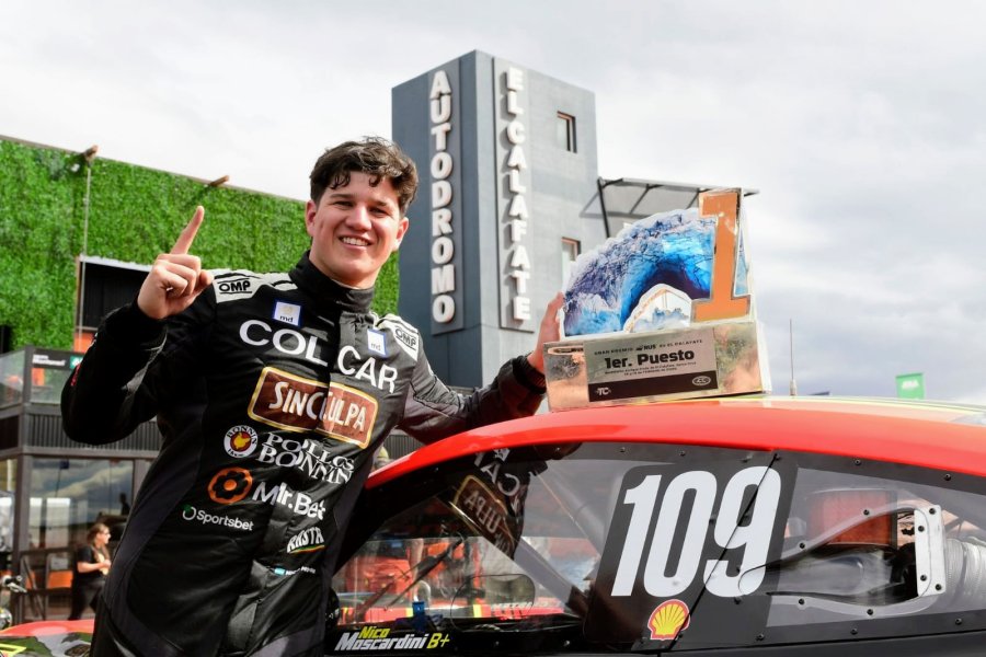 Nicol&aacute;s Moscardini triunf&oacute; en su debut en el Turismo Carretera.