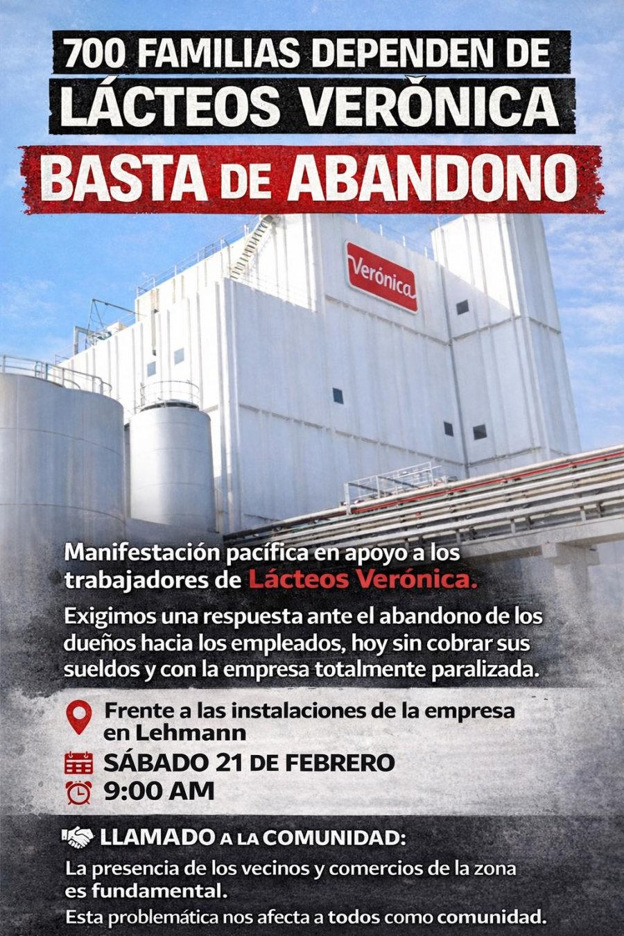 La convocatoria difundida por la Comuna.
