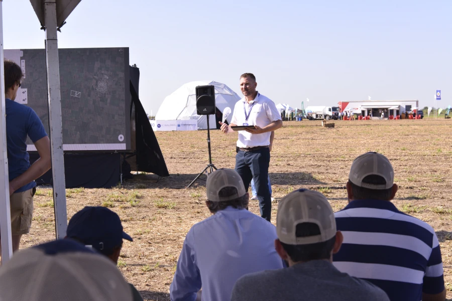 La muestra a campo propone estaciones t&eacute;cnicas entre otras actividades. (FOTO CGL)