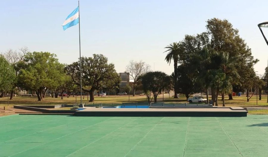 ANFITEATRO. Ubicado en la plaza 25 de Mayo.